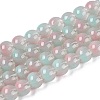 Acrylic Imitation Cat Eye Beads Strands OACR-Q197-01A-11-1