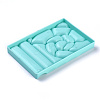 (Clearance Sale)Nail Art Plastic Color Palettes MRMJ-WH0060-30B-2