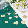SUPERFINDINGS 30Pcs 3 Style Rack Plating Brass Pendants FIND-FH0006-07-5