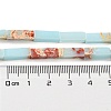 Synthetic Imperial Jasper Dyed Beads Strands G-D077-C01-11-5