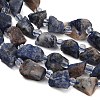 Raw Rough Natural Sodalite Beads Strands GG-CBA0B77-A01-02-3
