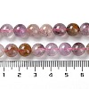 Natural Purple Rutilated Quartz Beads Strands G-M427-A01-02-5