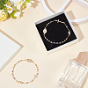 2Pcs Brass Beads Link Bracelets BJEW-GO0001-33-4