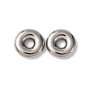 304 Stainless Steel European Beads STAS-D383-01A-P-1