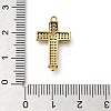 Brass Pave Black & Clear Cubic Zirconia Connctor Charms KK-M101-02I-G01-3