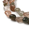 Natural Rutilated Quartz Beads Strands G-P497-01E-08A-4