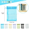 50Pcs Organza Bags Jewellery Storage Pouches Wedding Favour Party Mesh Drawstring Gift OP-FS0001-05F-10