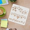 Plastic Reusable Drawing Painting Stencils Templates DIY-WH0172-479-3