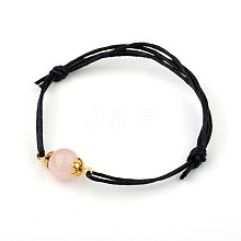 Gemstone Adjustable Link Bracelets BJEW-JB01554-03