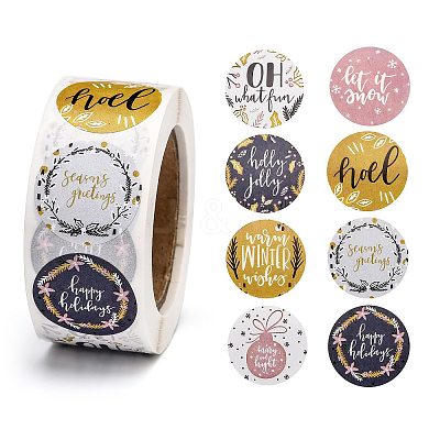 Holiday Roll Stickers DIY-J002-B05-1