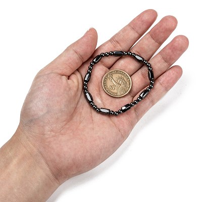 Magnetic Hematite Bracelets BJEW-Q005-1