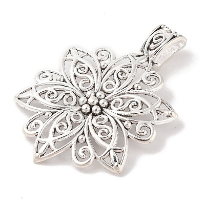 Tibetan Style Alloy Focal Pendants X-LF9727Y-1