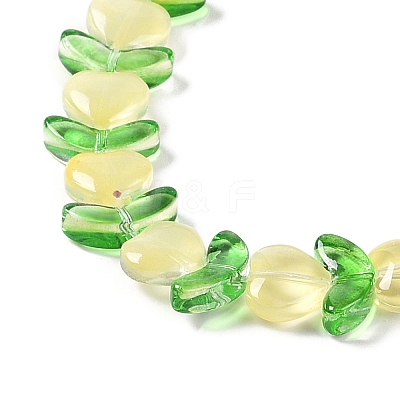 Transparent Glass Beads Strands GLAA-B021-04F-1