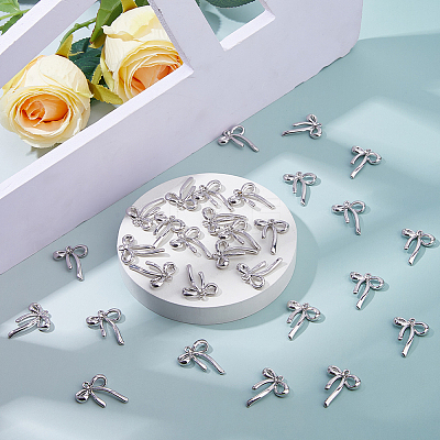 30Pcs Rack Plating Alloy Pendants FIND-FH0012-08P-1