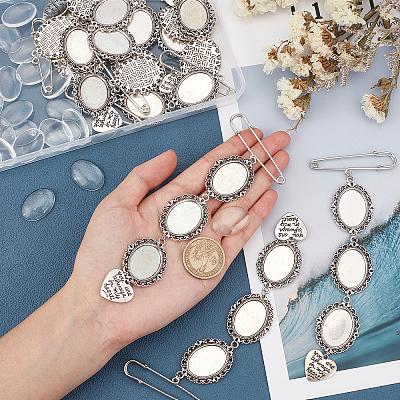 DIY Brooch Making Kits DIY-PH0002-44-1