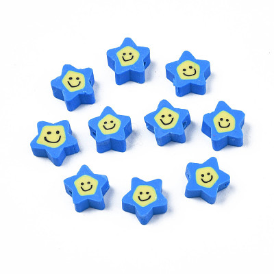Handmade Polymer Clay Beads CLAY-N011-45A-1