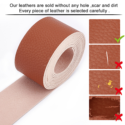 PU Leather Fabric Plain Lychee Fabric AJEW-WH0034-89C-03-1