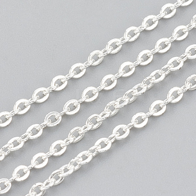 3.28 Feet 304 Stainless Steel Cable Chains X-CHS-R002-0.4mm-S-1