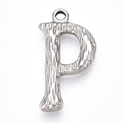 304 Stainless Steel Pendants STAS-N117-01P-P-1