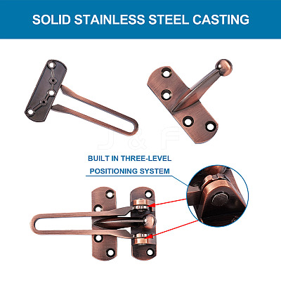 Zinc Alloy Swing Bar Door Lock SW-TAC0002-01D-1