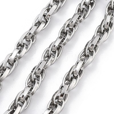 304 Stainless Steel Rope Chains CHS-U002-02P-1