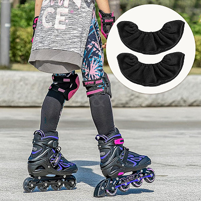 Velvet Ice Skate Guards AJEW-WH20022-85C-01-1