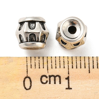 Eco-Friendly Brass Beads KK-M258-08AS-1