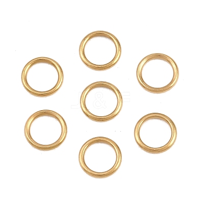 Ion Plating(IP) 304 Stainless Steel Closed Jump Rings STAS-G393-06G-13-1