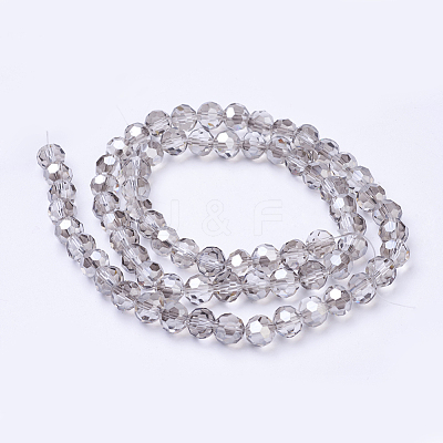 Glass Beads Strands X-EGLA-J042-8mm-15-1