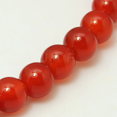 Natural Carnelian Beads Strands G-G338-12mm-01-1