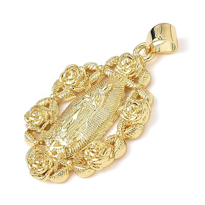 Brass Pendants KK-Q068-38G-1