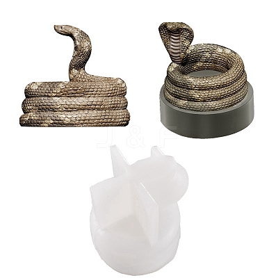DIY Cobra Snake Candle Holder Silicone Molds SNAK-PW0001-10-1