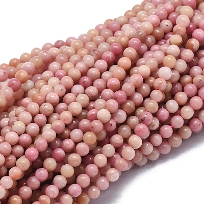 Natural Rhodonite Beads Strands X-G-A177-04-16-1