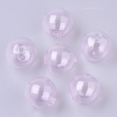 Handmade Blown Glass Beads X-BLOW-T001-32B-07-1