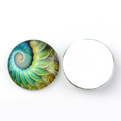 Glass Cabochons for DIY Projects X-GGLA-L020-25mm-59-1