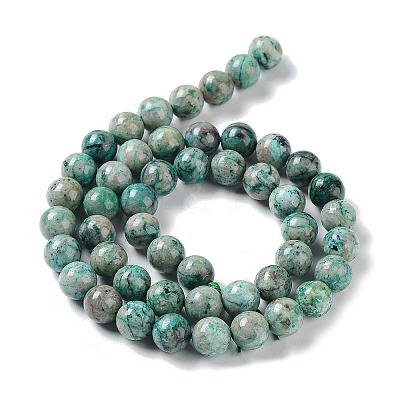 Natural Chrysocolla Beads Strands G-C093-A01-02-1