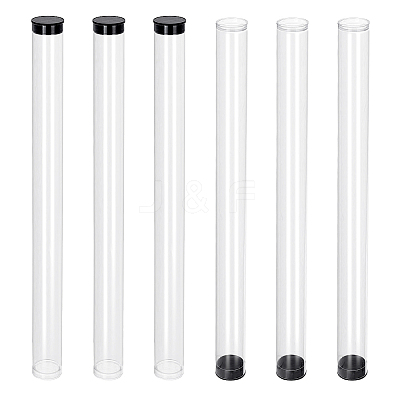 Transparent PC Plastic Bead Storage Tubes AJEW-WH0673-21A-1