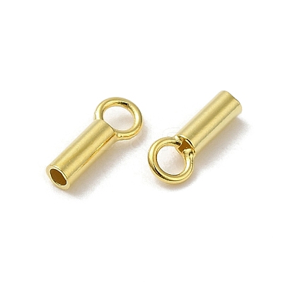 925 Sterling Silver Cord Ends STER-P055-01A-G-1