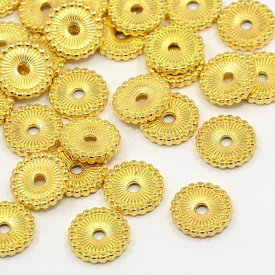 Tibetan Style Spacer Beads TIBE-47916-G-LF-1