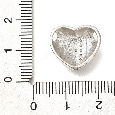 Rack Plating Brass Micro Pave Cubic Zirconia Pendants KK-I722-04P-R-1