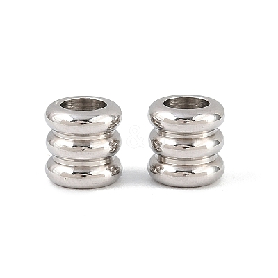 Tarnish Resistant Stainless Steel Column Beads X-STAS-Q176-01-1