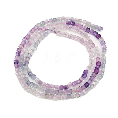 Natural Fluorite Beads Strands G-P457-B01-55-1