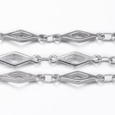 Tarnish Resistant 304 Stainless Steel Chains CHS-H009-11P-1