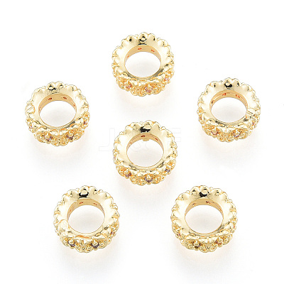 Brass Spacer Beads X-KK-N259-50-1