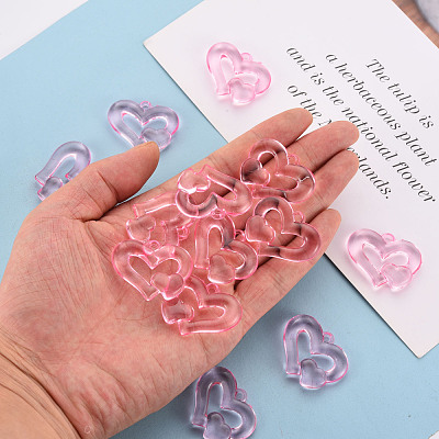 Transparent Acrylic Beads TACR-S154-57B-903-1
