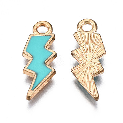 Alloy Enamel Pendants ENAM-N054-025L-1