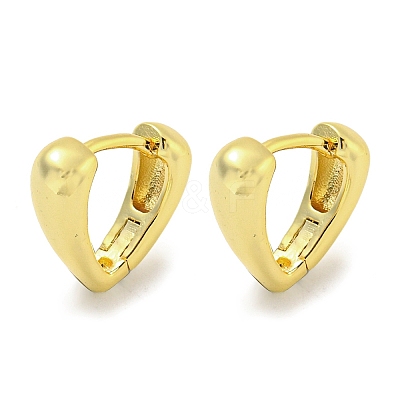 Brass Hoop Earrings EJEW-L211-010M-G-1