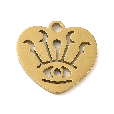 304 Stainless Steel Charms LS-STAS-S123-03G-07-1