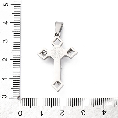 Non-Tarnish 304 Stainless Steel Pendants STAS-D087-02P-1-1