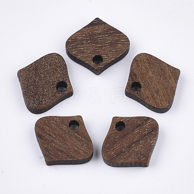 Walnut Wood Charms WOOD-S054-40-1